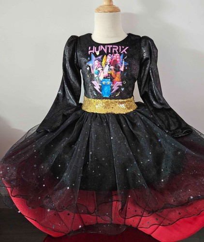 Black long sleeve girls - black, k-pop