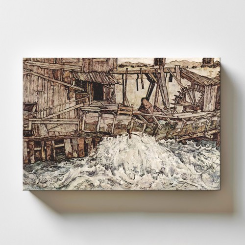 Quadro moderno egon schiele - moderno,