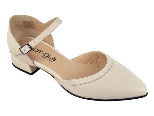 Mot cle scarpe pelle - pelle, donna