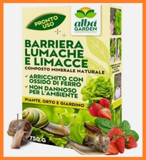 Lumachicida barriera per Lumache Limacce Difesa con Ossido di Ferro in granuli