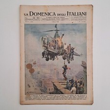 domenica degli italiani 1946 n°9 ● AUTOGIRO ELICOTTERO A BRIDGEPORT