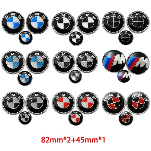 Set per bmw 82mm emblema - bmw,