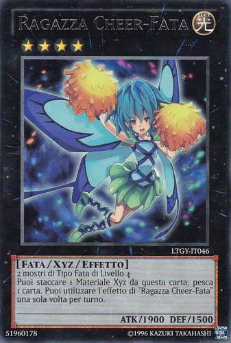 Carta ragazza cheer - oh,