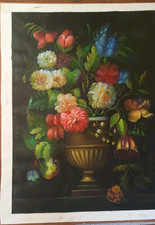 Quadro tempera tela motivo - tempera, su