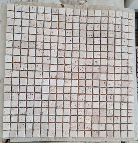 Mosaico marmo travertino - mosaico,