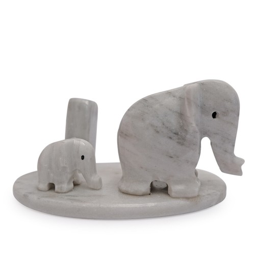 Coppia elefanti portapenna - coppia,