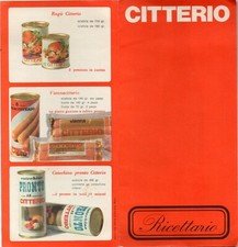 CITTERIO   , ricettario 