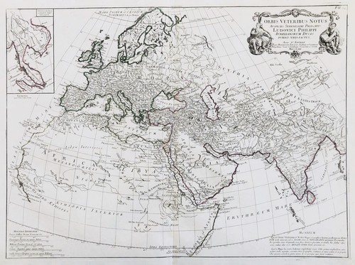 Old mondo mappa cartina del - mappa,