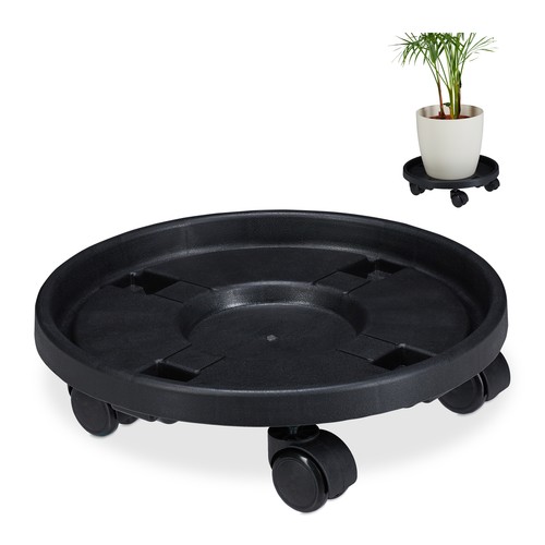 Sottovaso con rotelle carrello - rotelle,