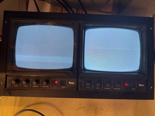 Interruttore video doppio crt - video,