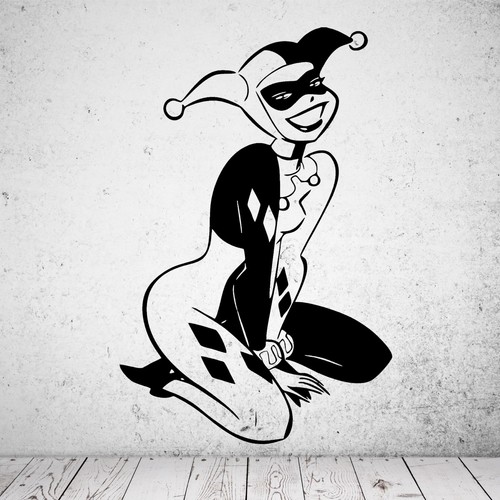 Adesivo murale comic harley - murale,