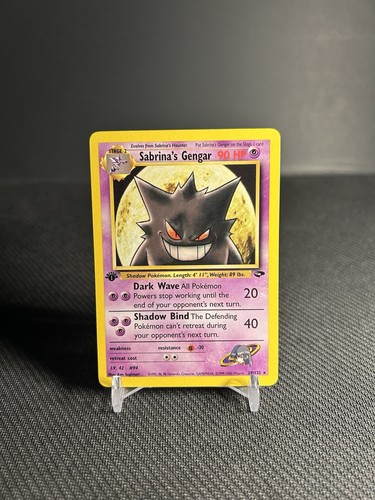 Pokémon tcg sabrina gengar - pokémon,