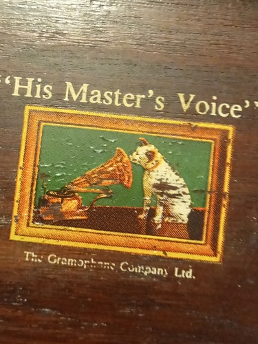 Vintage hmv gramophone - hmv, record