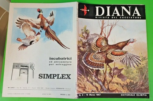 Diana rivista del - del, cacciatore