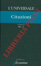 Citazioni. L'universale. La