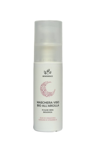 Maschera viso bio con aloe - viso,