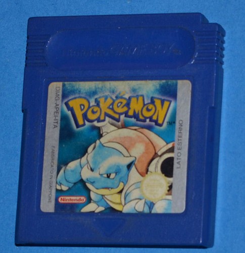 Pokemon blu game boy - blu,