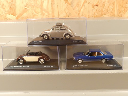 Minichamps opel hebmüller - minichamps, vw