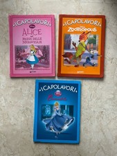 LOTTO 3 LIBRI PER BAMBINI “I CAPOLAVORI DISNEY”