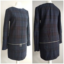 Xs, Zara Tartan Plaid Zip