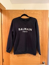 FELPA BALMAIN OVERSIZE COTONE