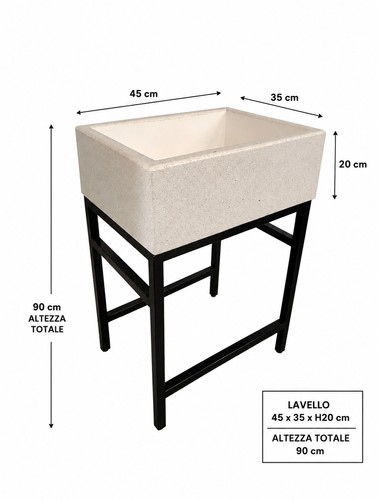 Lavandino giardino con - giardino,