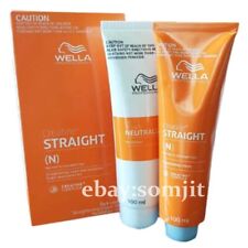 WELLA STRAIGHT(N) Crema Lisciante Capelli Creatina Permanente Intensa Set 1 Confezione.