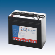 Batteria Longlife 12V 55Ah CTM