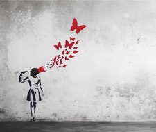 Stencil Banksy Suicide