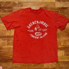 Abercrombie & Fitch Midnight Boxing T Shirt "Body Blows Allowed" Uomo Med RARA!