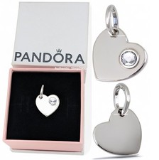 Ciondolo Cuore Inciso Pietra