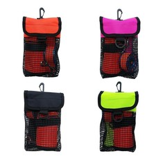 Borsa a rete e clip per il