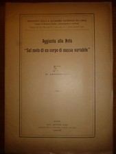 T. LEVI CIVITA AGGIUNTA ALLA