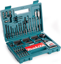 💚MAKITA SET 100 PUNTE INSERTI CACCIAVITE PER TRAPANO AVVITATORE LEGNO CEMENTO