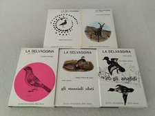 5 libri LA SELVAGGINA serie completa / collana Piccola Enciclopedia della Caccia
