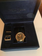 Vyler Vetta orologio Dynawind automatic blu con scatola sovrascatola e documenti