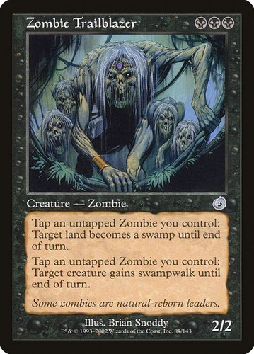 Mtg zombie trailblazer - trailblazer,