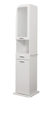 Mobile alto bagno - armadio, con