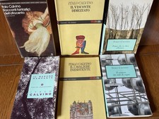 Lotto Italo Calvino 6 Libri