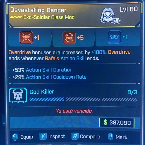 Borderlands lvl 60 - borderlands, god