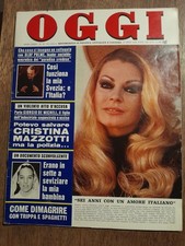 OGGI n.10/1976 Anita EKberg Olof Palme Gloria Guida Roberta Manfredi+foto indice