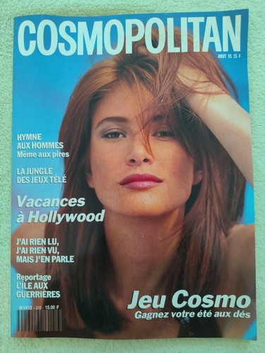 French cosmopolitan aug 1991 - french,