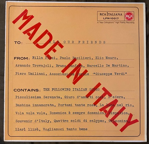 Made italy 1958 - in,