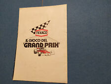 TEXACO GIOCO DEL GRAND PRIX  RARO ANNI 70/80 