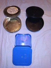 35mm SMALL BOX (x1) PLASTIC/METAL FILM/MOVIE/TRAILER/PELLICOLA SCATOLA