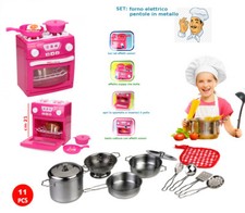 SET CUCINA GIOCATTOLO CON