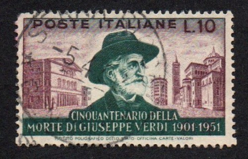 Italia 1951 giuseppe verdi - italia,