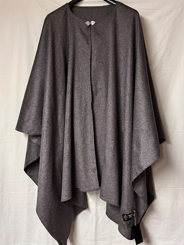 Mantella poncho cashmere blend - cashmere,