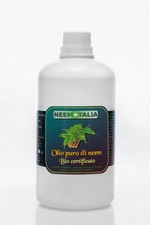 Olio di Neem Puro 100% Biologico Cosmetico per Pelle, Capelli, Unghie, Idratante