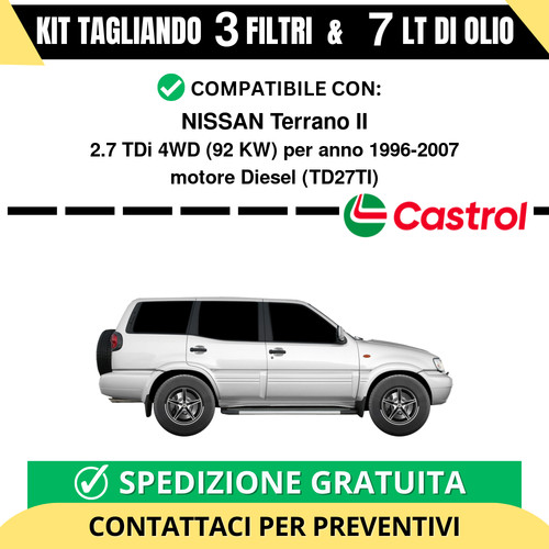Tagliando per nissan terrano - per,